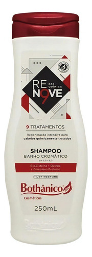 Shampoo Renove Pós Química Bothânico Hair 250ml