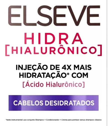 Kit L'oréal Paris Hialurônico - Shampoo+condicionador 400ml