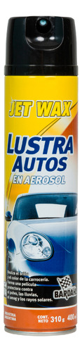 Aerosol Lustra Autos Jet Wax En  400ml