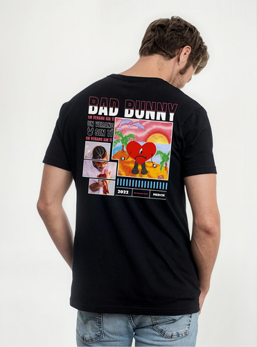 Remera De Bad Bunny Un Verano Sin Ti