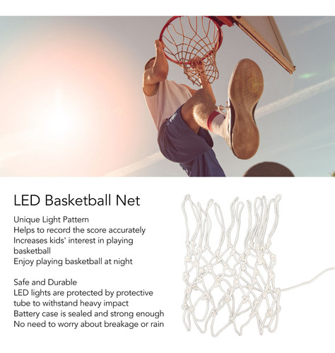 Mando A Distancia Ajustable Para Red De Baloncesto Led Glowi