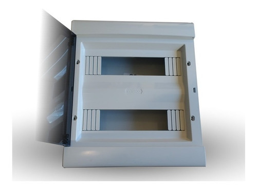 Imagen 2 de 5 de Caja Para Térmicas 24 Bocas Exterior De Pvc Genrod - Tofema