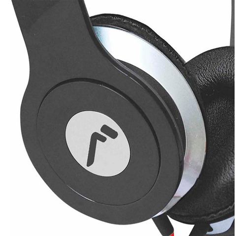 Audífonos De Diadema Mitzu Plegables Y Aislantes De Ruido Color Negro