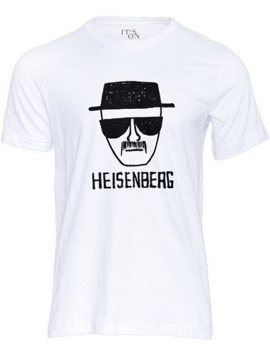Playera Dibujo Heisenberg. Breaking Bad.