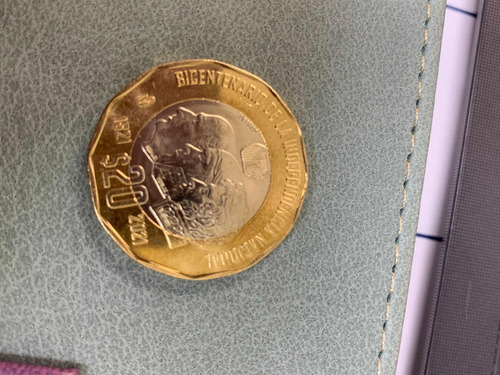 Moneda 20 Pesos Bicentenario