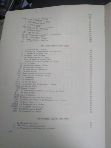 Bello Libro Los 4 Evangelios De Nuestro Señor Jesucristo (Usado)