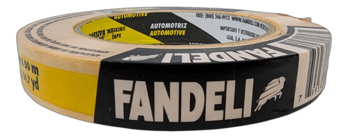 Masking Tape Automotriz Fandeli 18mm(3/4 PuLG.) X 50m 74835