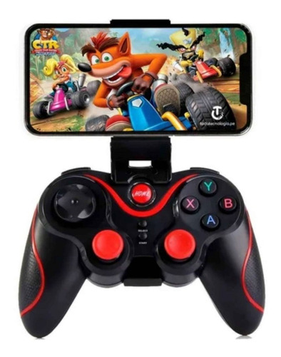 Mando Gamepad Joystick Seisa Bluetooh Smartphone Y Tablet