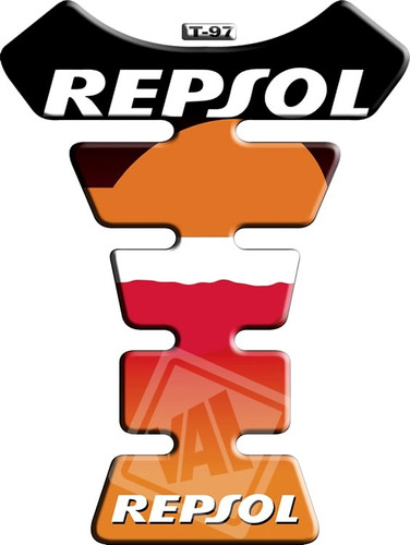 Adesivo Tankpad Protetor Tanque Repsol 20