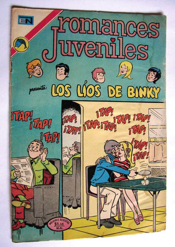 Antigua Revista Comic Romances Juveniles Novaro Mexico 1973