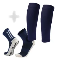 Comprar Medias Antideslizantes + Medias Caña Futbol Deportiva Adulto