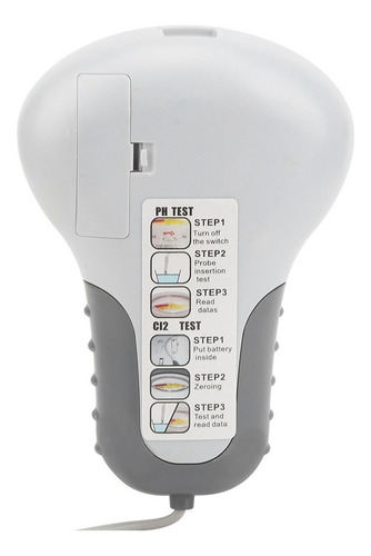 I Pc-102b Cl2 Mini Medidor De Cloro Y Ph Para Piscina Spa