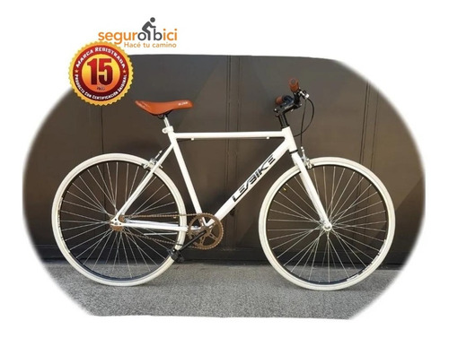 Bicicleta Fixie Single R 28 Doble Poliza De Seguro Por Hurto