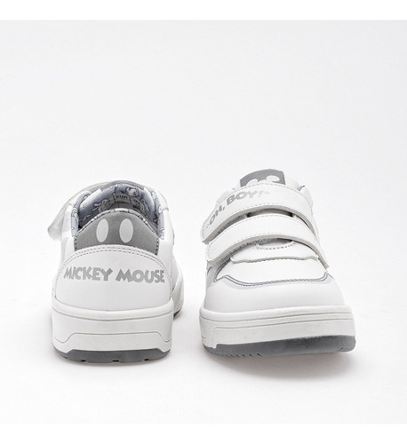 Tenis Mickey Mouse Lt 33749 Para Niño Color Blanco E7
