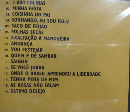 Cd Roda De Samba Com Beth Carvalho