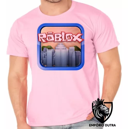 2 Camiseta Infantil Adulto Roblox Predios Game Jogo Pc Ski