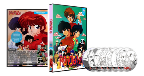 Dvd Anime Ranma Meio Série Completa + Filmes Dublado