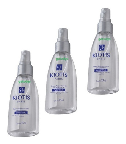 3 Spray Aromatizante De Almohada Purifying Kiotis Stanhome 