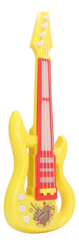Guitarra Eléctrica De Juguete Para Niños, Música Portátil, E