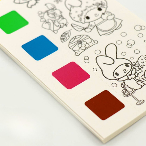 Libreta Para Pintar Acuarelas Cinnamoroll Kuromi My Melody Kuromi Cerezas Calaveras