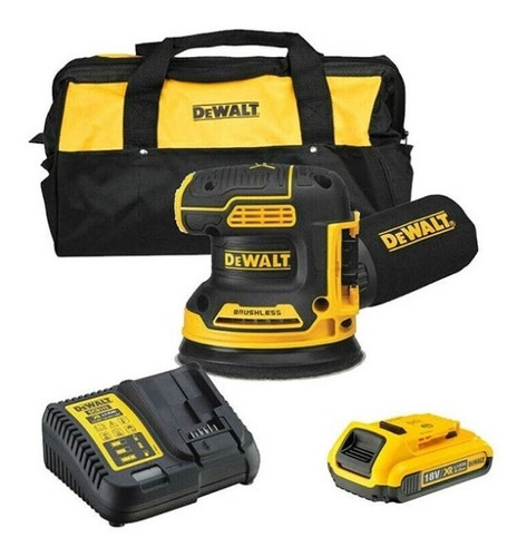 Lijadora De Palma Roto Orbital Inalambrica Dewalt Dcw210d1