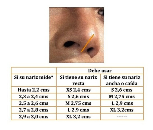 Imagen 2 de 2 de 4 Pares Respingador De Nariz Recto Semi Flexible + Envío
