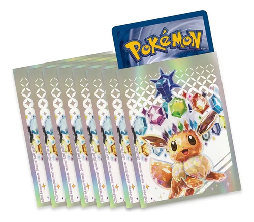 Protectores Pokemon Tcg Prismatic Evolutions Eevee Tera