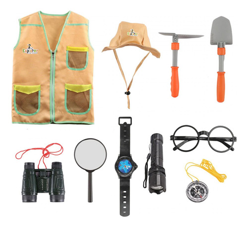 Kits De Exploradores Para Niños, Disfraz De Juego De