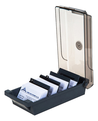 Funda Para Tarjetas De Presentación Con Separadores (capacid