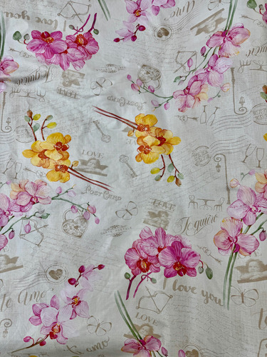 Tela Cuerina Premium Estampada Con Felpa Ancho 1.40 Multi Estampado