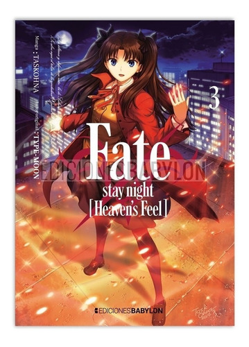 Manga Fate Stay Night Heavens Feel Tomo 03 - Babylon