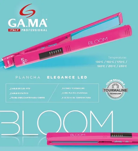Plancha para cabello bloom sale