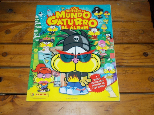 Album Figuritas Los Secretos De Mundo Gaturro 