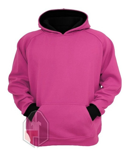 Poleron Canguro Full Zipper Cac1ke De Hombre Negro Poleron Canguro Full Zipper Cac1ke De Hombre Negro