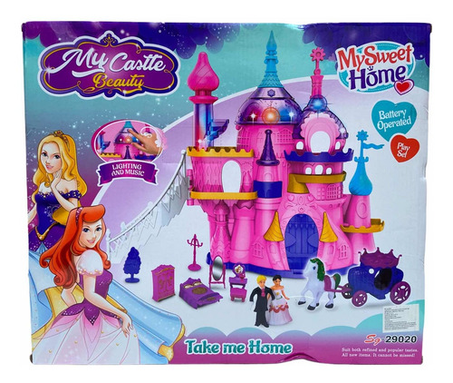 Castillo Princesa Accesorios Luces Y Sonidos Env. Inmediato