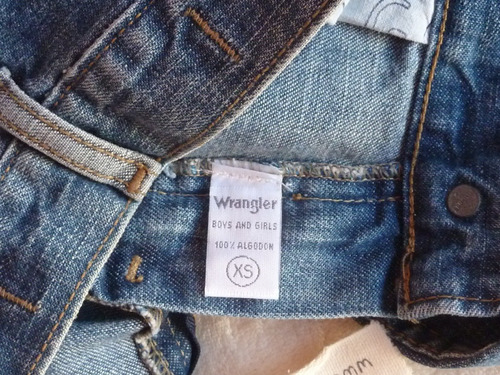 2 Jeans Niña, Tiro Medio, Xs, Azul Clásico Violeta Hermosos!