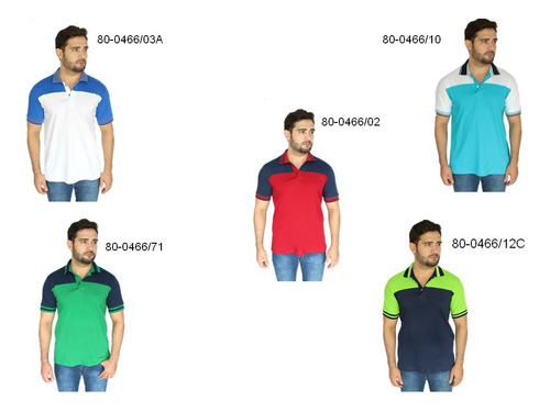 Imagem 6 de 6 de Kit Polo 3 Un Plus Size Tamanho Grande Extra G2g3 G4g5 G6 G7