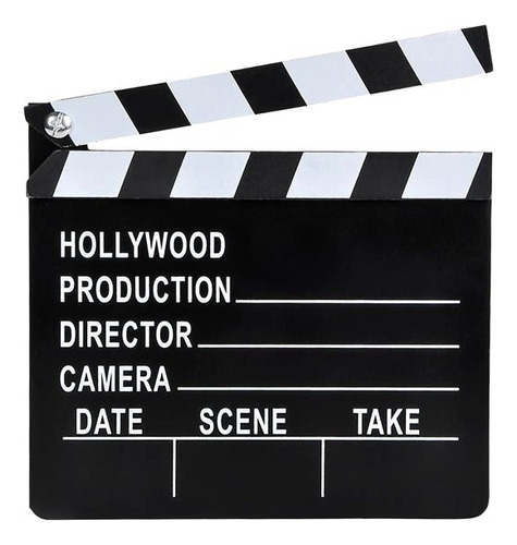 Tabla De Camara Y Accion Claqueta Hollywood Tematicas