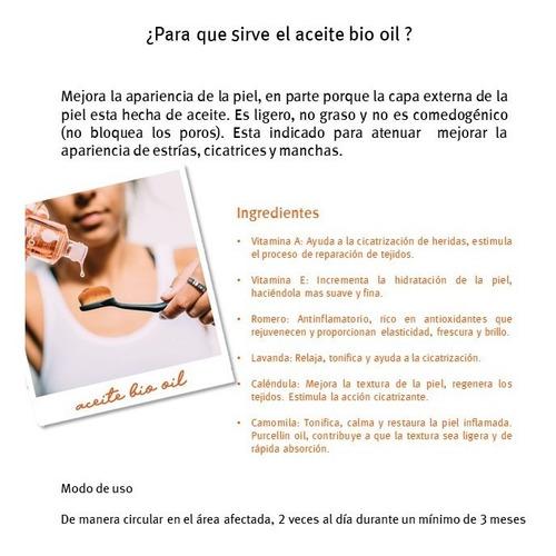 Aceite Bio-oil 125 Pack X6 Unidades