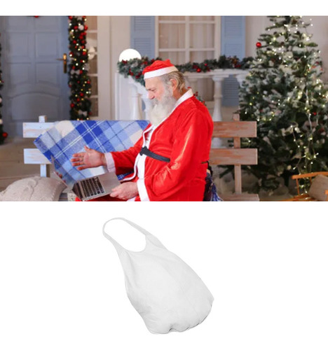 Disfraz Acolchado Falso Con Accesorio Navideño Para El Vient