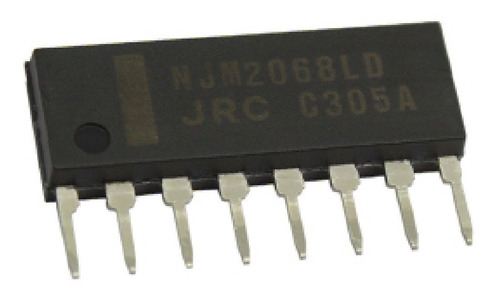 Circuito Integrado Njm2068ld Genuino Jrc Encapsulado Sip-8