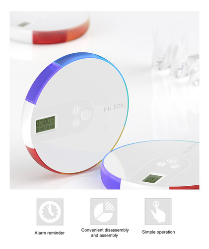 Bolsa De Almacenamiento Electrónica Portátil Con Pastillero