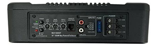 Subwoofer Activo 10 Wz100st 1000w | Sonido Potente Y Bajo