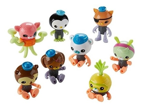 Muñeco Octonauts Octo Glow Crew Pack