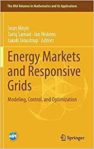 Energy Markets And Responsive Grids Modeling, Control, And O