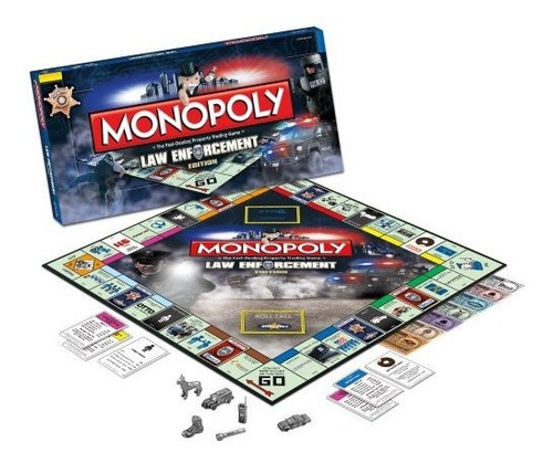 Monopoly Policías: Edición Legal