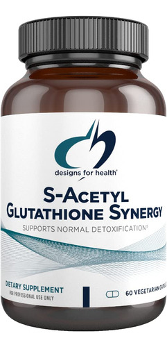 S-acetyl Glutatione Synergy 60 Cápsulas, 1