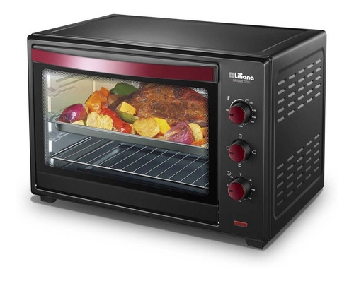 Horno Electrico Liliana Grandcook Ao170 70 Litros Timer