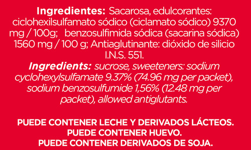 Edulcorante Dulkre Clasico Por 200 Sobres