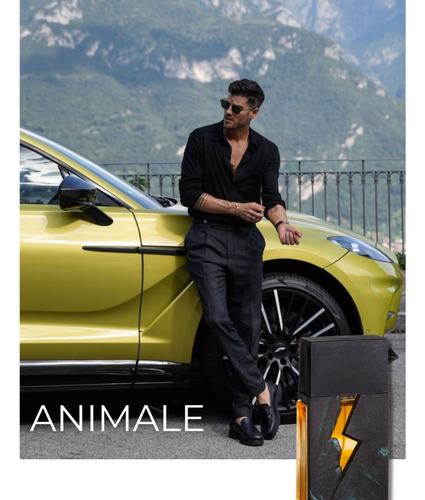 Perfume Masculino Animaly Yuse Cosmetics 50ml - Oriental Intenso E Sofisticado